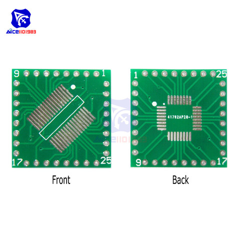 diymore 2PCS/Lot QFP/TQFP/LQFP/FQFP/SOP/SSOP32 to DIP Adapter PCB Board Converter SOP32 turn DIP adapter plate ► Photo 1/4