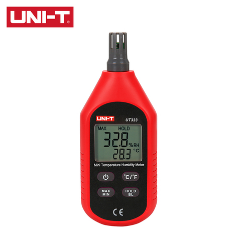 UNI-T UT333/UT333BT Mini Temperature Humidity Meter Light weight ergonomic design user-friendly interface MAX/MIN modes ► Photo 1/6