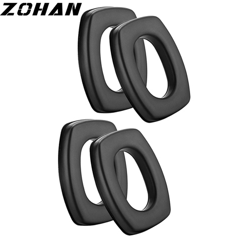 ZOHAN Replacement Ear Cup Cushions For Hearing Protector Applicable To Howard Light Impact Electronic Shooting Earmuff 2 pair ► Photo 1/6