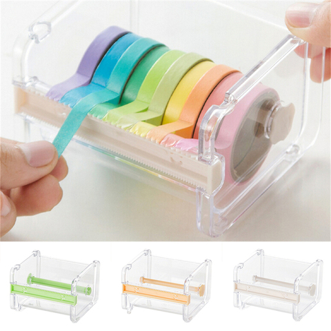 General Desktop Tape Dispenser Tape Cutter Washi Tape Dispenser Roll Tape Holder Office Supplies Stationery ► Photo 1/6