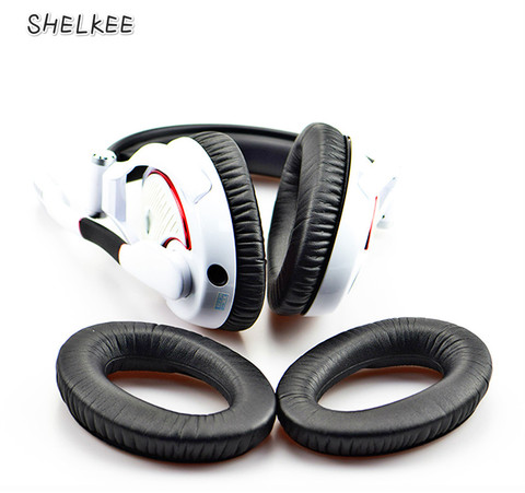 SHELKEE Replacement Memory foam PU leather cushions Ear pads Ear Cover Repair parts for Sennheiser game one G4ME ZERO  HD380 ► Photo 1/5