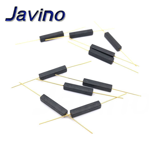 5PCS Plastic Type Reed Switch 2 * 14 Normally Open Magnetic Control Switch GPS-14A Anti-Vibration/Damage Contact For Sensor NO ► Photo 1/6