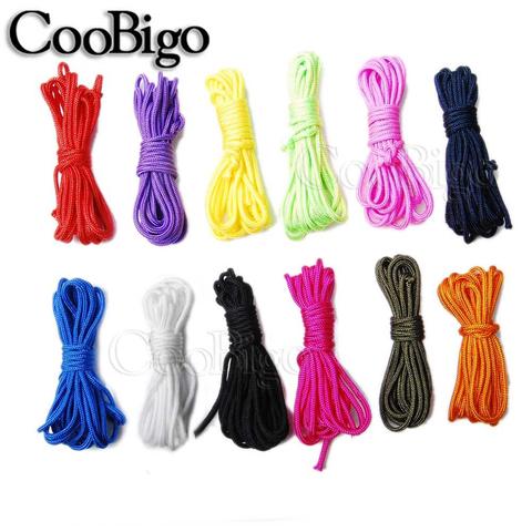 1pcs 10ft Dia.2mm Strand Core Paracord Bracelet Lanyard Camping Rope Clothesline Survival Parachute Cord ► Photo 1/6