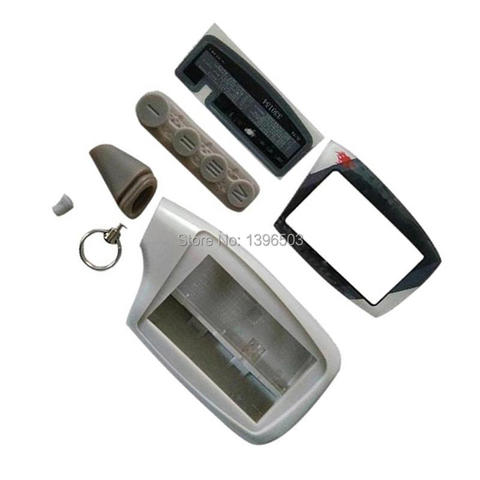 Body Case Keychain For Russian Scher-Khan Magicar 5 6 Car Alarm LCD Remote Control Scher Khan M902F M903F Key 902 903 803 802 ► Photo 1/1