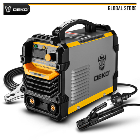 DEKO DKA-200Y 220V MMA Welder 200A 4.1KVA Inverter Arc Electric Welding Machine for Welding Task and Electric Working DIY Tool ► Photo 1/6