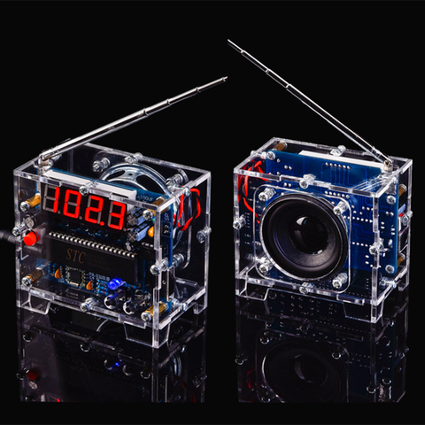 Radio diy kit FM digital radio Electronic diy soldering kit ► Photo 1/5