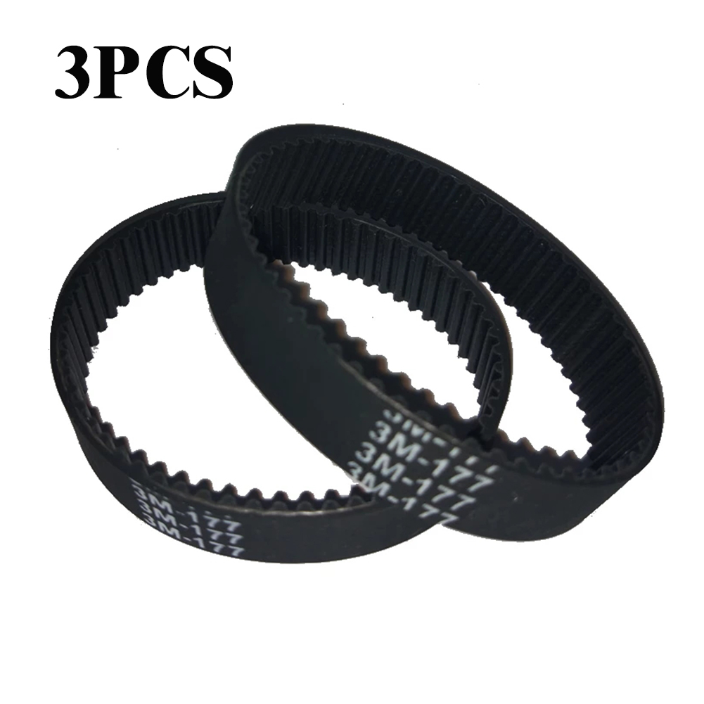 3Pcs 177-3 Belt For Black&Decker 7696 Types 6&7,BD713,KW715,KW713 Part No 324830-02 Navigator Freestyle Stick Vacuum Cleaner ► Photo 1/4