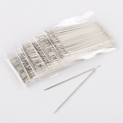25pcs/lot Stainless Steel Large Eye Sewing Needles Sewing Pins Set Darning Needles Home DIY Crafts Household Sewing Accessories ► Photo 1/6