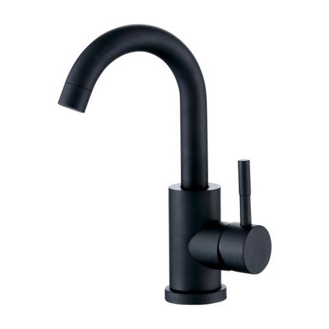 New Black Bathroom Faucet Stainless Steel Basin Mixer Bathroom Accessories Tap Bathroom Sink Basin Mixer Tap ► Photo 1/6