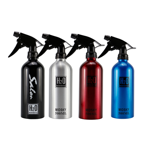 500ML Hairdressing Spray Bottle Empty Bottle Refillable Salon Hairdresser Barber Hair Tools Water Sprayer Aluminum Spray Bottle ► Photo 1/6