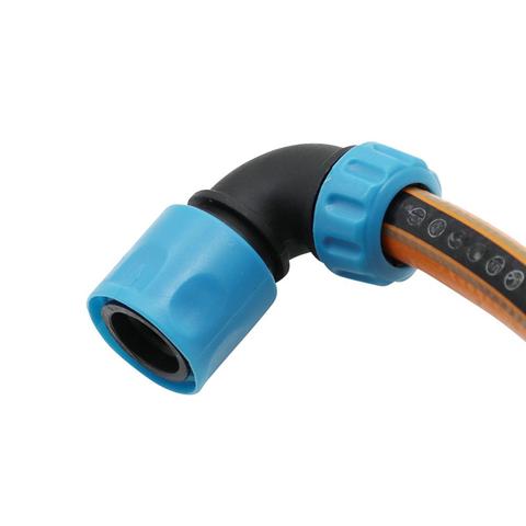 2 Pcs ABS 1/2 Inch Hose 90 Degree Elbow Quick Connectors Gardening Irrigation Car Wash Pipe Fast Rapid Joint Adapters ► Photo 1/6