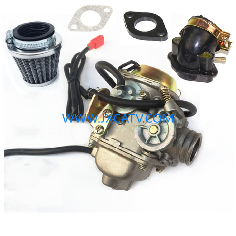 Wholesale Irbis Dingo T150 Carburetor D24 & Intake Pipe & Air Filter D42 & Carburetor Solenoid Valve ► Photo 1/4