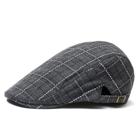 Mens Casual Gatsby Ivy Hat Outdoors Golf Driving Flat Beret Cabbie Driver Newsboy Cap ► Photo 1/6