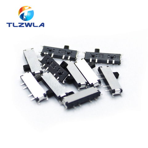 10pcs MSK-12C03-07 8Pin Toggle Switche Micro SMD on-off-on 1P2T Switch ► Photo 1/4
