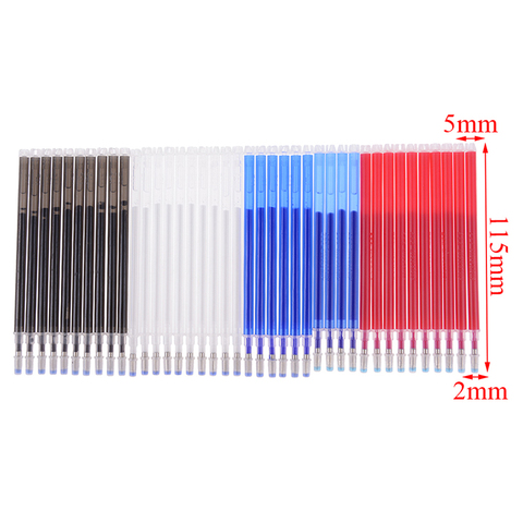 10Pcs Erasable Refill Pens High Temperature Disappearing Fabric Marker Pen for Patchwork Fabric PU Leather Mark Sewing Tool ► Photo 1/6