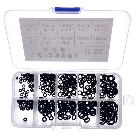 O Ring Assortment Kit, Rubber Washer Orings 740PCS 1200PCS Nitrile