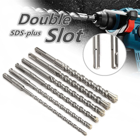 SDS Plus Masonry Hammer Drill Bits For   Concrete Tungsten Carbide Tip 160mm Double Pit and Slot ► Photo 1/6