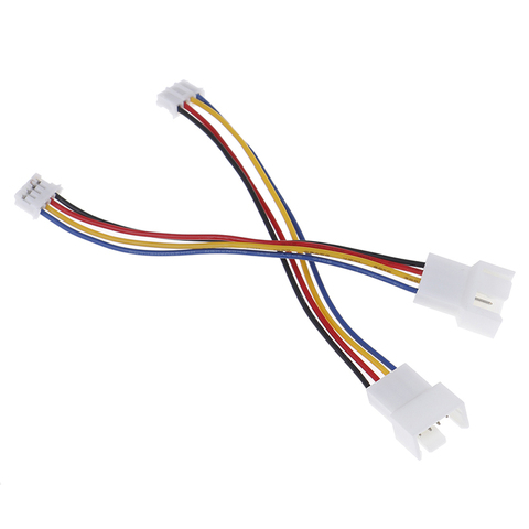 2Pcs Universal Small 4 Pin To 3pin 4pin Fan PWM Connector Extension Cables ► Photo 1/6