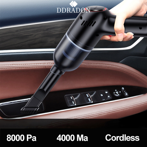 8000Pa Wireless Car Vacuum Cleaner Cordless Handheld Auto Vacuum Home & Car Dual Use Mini Vacuum Cleaner With Built-in Battrery ► Photo 1/6