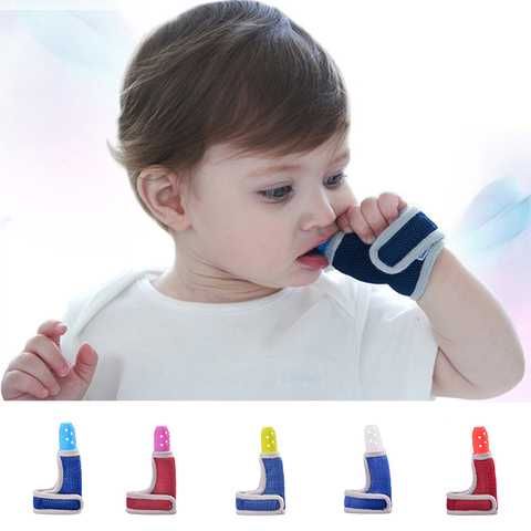 Silicone Baby Teether Molars Food Grade Finger Sets Breathable Thumb Set Dental Care Newborn Anti-bite Hand Sucking Wrist Band ► Photo 1/6