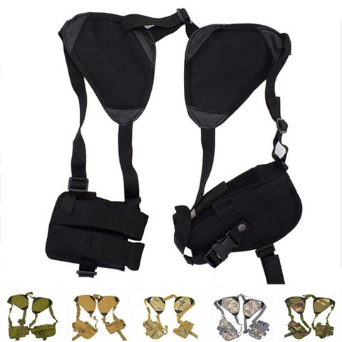 Concealed Tactical Shoulder Gun Holster Universal Military Hunting Pistol Gun Carry Nylon Pouch For Glock 17 Beretta HK USP Gun ► Photo 1/6