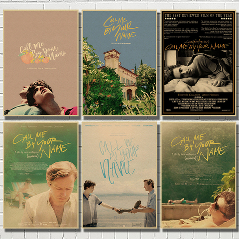 Buy Online Call Me By Your Name Movie Kraft Paper Poster Wall Art Wall Pictures For Living Room Decoration Alitools