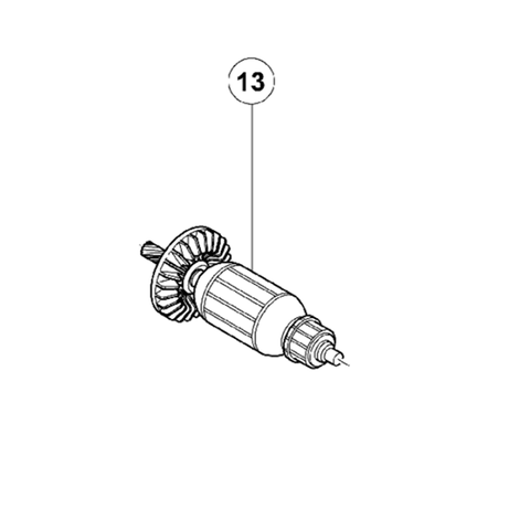 AC220-240V Armature Rotor for HITACHI D10VC2 360596E C208803G 360596G ► Photo 1/2