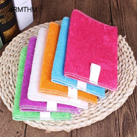 5/10 Pcs Kitchen Anti-Grease Rags Cloth Home Washing Dish Multifunctional Cleaning Tools Bamboo Fiber ► Photo 1/6