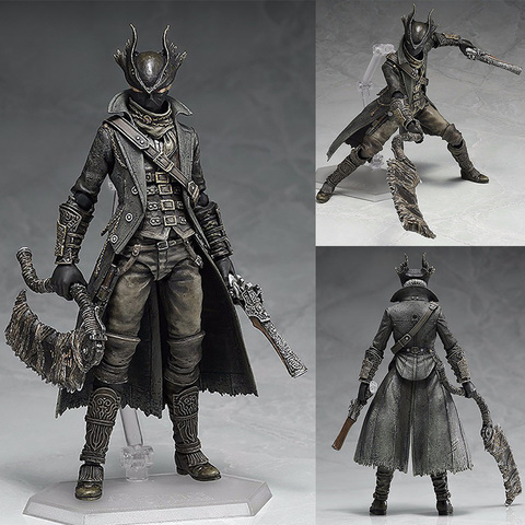 Bloodborne Figure Figma 367 Bloodborne Hunter Action Figure Collectable Model Toy ► Photo 1/6