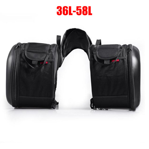 New Motorcycle Waterproof Racing Race Moto Helmet Travel Bags Suitcase Saddlebags + One Pair of Raincoat ► Photo 1/6