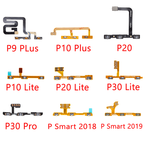 Power ON OFF Button For HuaWei P30 P20 Pro P10 P9 Plus  Lite  P Smart 2022 Silent Volume Button Ribbon Flex Cable ► Photo 1/6