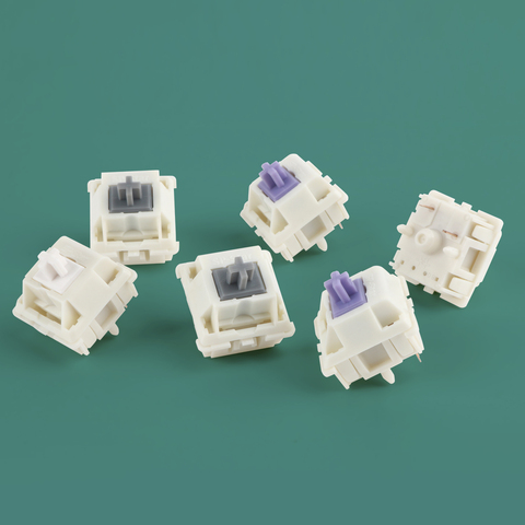 JKDK SP-Star purple gray switches for customized mechanical keyboard DIY 5 pins clicky switch 67g ► Photo 1/6