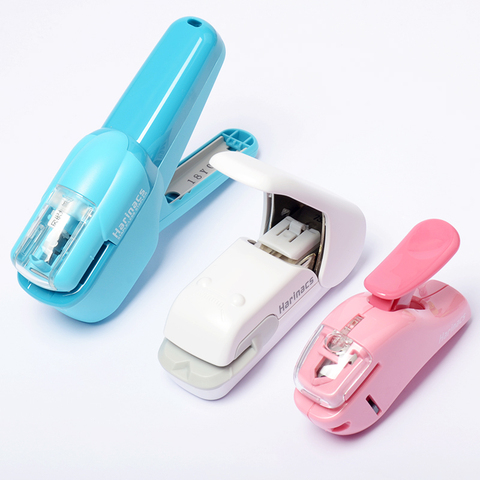 1 pc KOKUYO Staple-free Harinacs Press Type Embossing Large Plier Stapler Mini-clamp Needleless Creative and Effortless Portable ► Photo 1/5