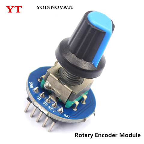 Rotary Encoder Module for Brick Sensor Development Round Audio Rotating Potentiometer Knob Cap EC11 ► Photo 1/1