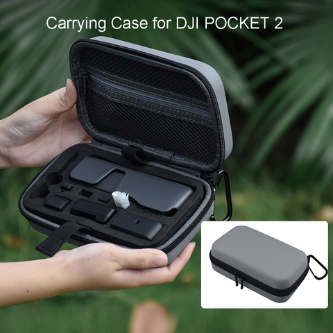 Portable Bag Storage Box for DJI Pocket 2 Mini Carrying Case PU EVA Waterproof Hard Shell Box Handheld Gimbal Camera Accessories ► Photo 1/6