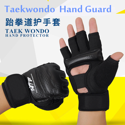 New Adult Kids Children half finger Boxing Gloves Mitts Sanda Karate Sandbag Taekwondo Protector Gloves semi-finger mma gloves ► Photo 1/6