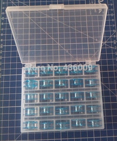 Clear Bobbins Set 9033P for Pfaff (1 box=25pcs) ► Photo 1/1