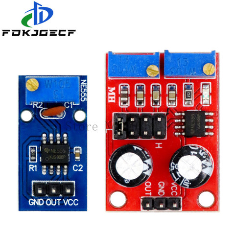 NE555 Pulse Frequency Duty Cycle Adjustable Module Square Wave 5V-12V Signal Generator ► Photo 1/5
