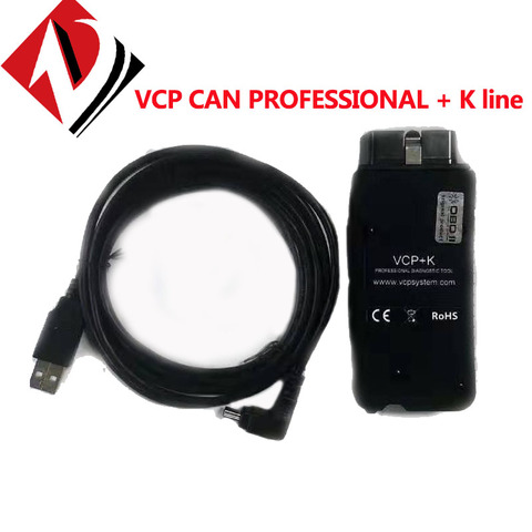 original VCP CAN PROFESSIONAL + K line  with VCP software licence Availble in multiple language ► Photo 1/1