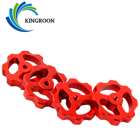 KINGROON 4sets Heat Bed Leveling Spring Knob M3 M4 Screw Nuts 3D Printer Print Platform Hot Bed Calibration Leveling Modules ► Photo 1/6