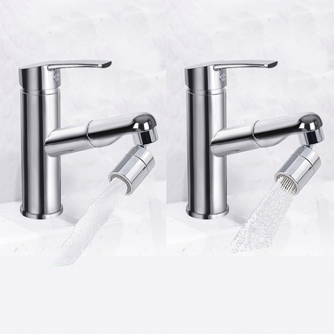 Kitchen Faucet Bubbler 360-Degree Double Modes 2-flow Splash-proof ► Photo 1/6