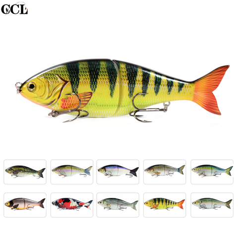 CCLTBA 178mm 82g Shad Glider Swimbait Fishing Lures Hard Body Slow Sinking Jointed Bass Pike Lures Fishing Bait Tackle ► Photo 1/6