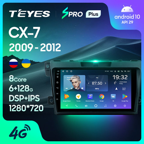 TEYES SPRO Car Radio Multimedia no 2 din android Video Player Navigation GPS For Mazda Cx-7 cx7 cx 7 2008-2015 ► Photo 1/6