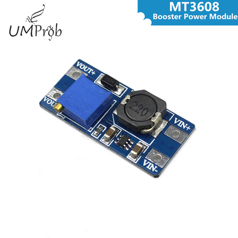 MT3608 DC-DC Step Up Converter Booster Power Supply Module Boost Step-up Board MAX output 28V 2A for arduino ► Photo 1/4