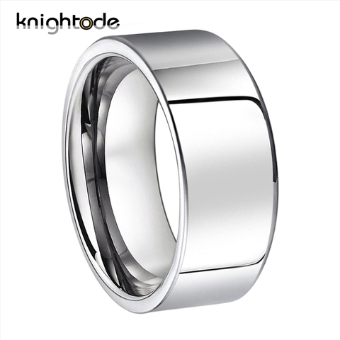 6/8 MM Tungsten Carbide Wedding Band Rings For Men Women Simple Style Ring Couple Jewelry Flat Surface Polished Shiny ► Photo 1/6