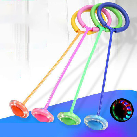 Flash Jumping Rope Ball Kids Outdoor Fun Sports Toy LED Children Jumping Force Reaction Training Swing Ball Child-parent Games ► Photo 1/6