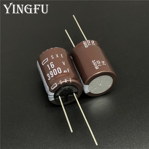 2Pcs/Lot 3900uF 16V NCC SXE Series 18x25mm Low Impedance 16V3900uF Electrolytic Capacitor ► Photo 1/2