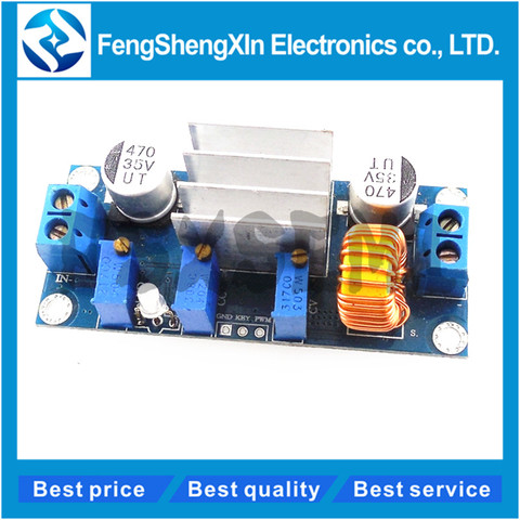 1pcs/lot 5A Max DC-DC XL4005 Step Down Buck Power Supply Module Adjustable CC/CV Lithium Charge Board for Arduino ► Photo 1/3