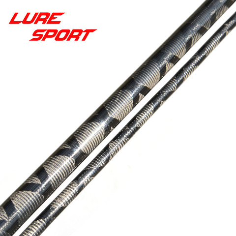 LureSport 2.28m X Cross Carbon Rod blank 2sets/lot 2sections/set H Power Rod Building Component Repair pole DIY ► Photo 1/5