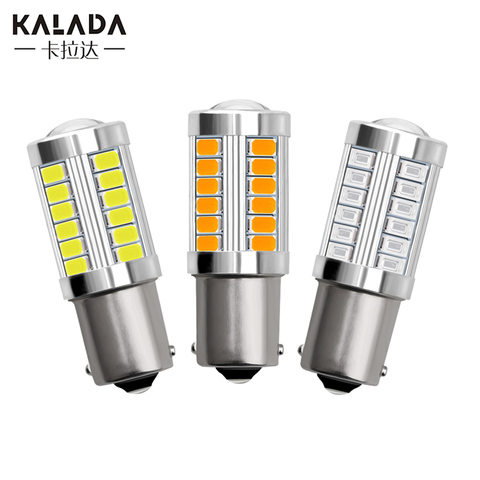 1pc Canbus No Error 1156 BA15S P21W 1157 P21/5W BAY15D Reverse Lights Car Led light 3157 P27/7W Auto Brake Lamp 12V Vehicle Bulb ► Photo 1/6